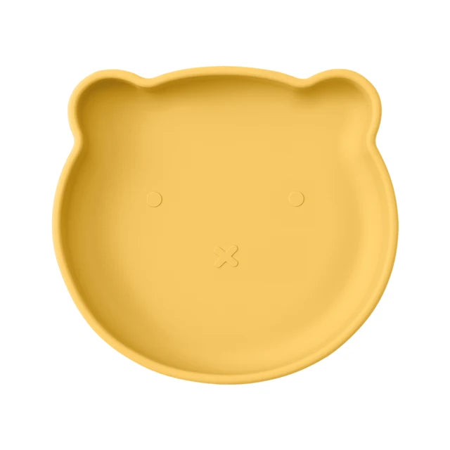 Silicone Suction Bear Dinner Plate