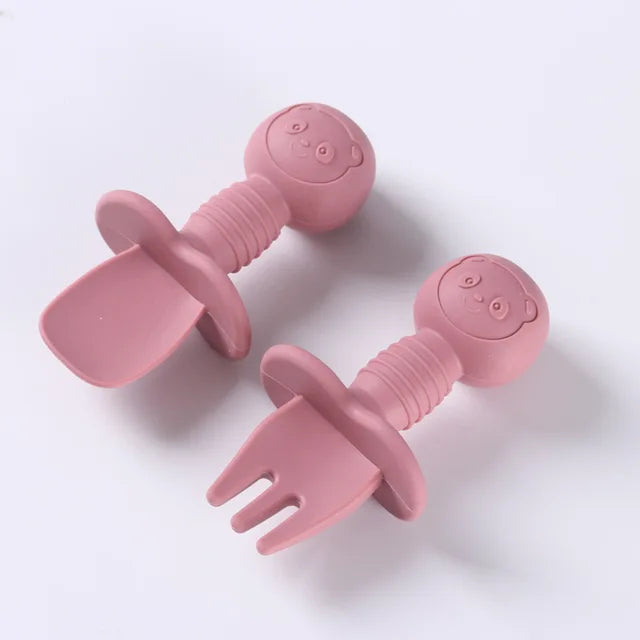 Silicone Training Cutlery Set