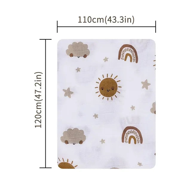Bamboo Cotton Baby Muslin