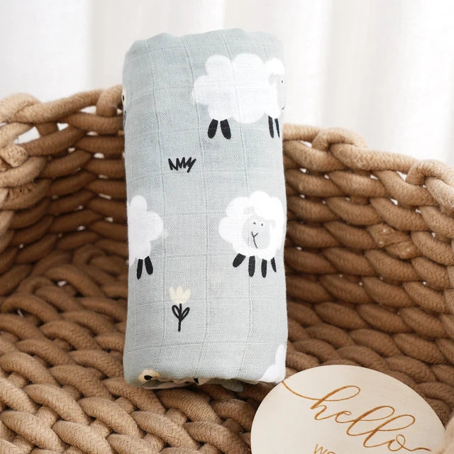Bamboo Cotton Baby Muslin