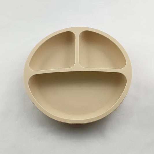 Silicone Suction Sectioned Dinner Plate