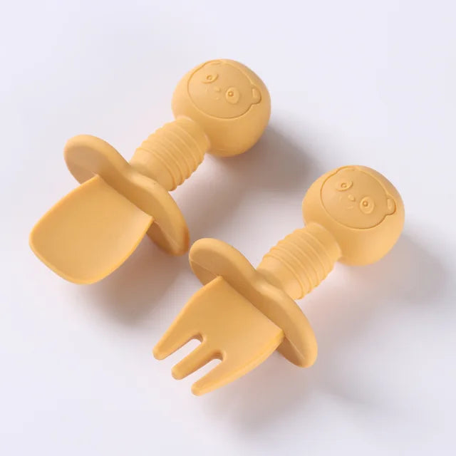 Silicone Training Cutlery Set