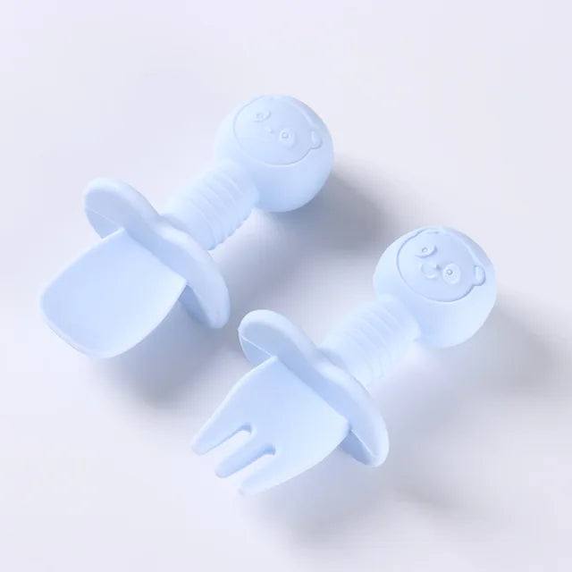 Silicone Training Cutlery Set