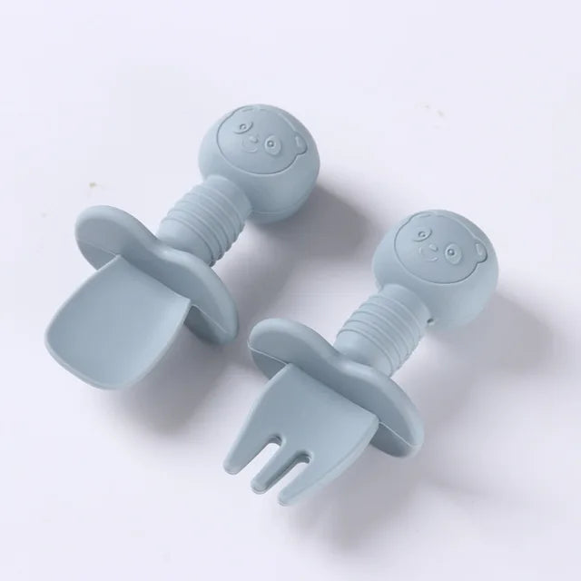 Silicone Training Cutlery Set