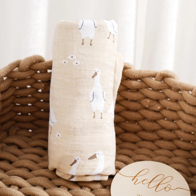 Bamboo Cotton Baby Muslin