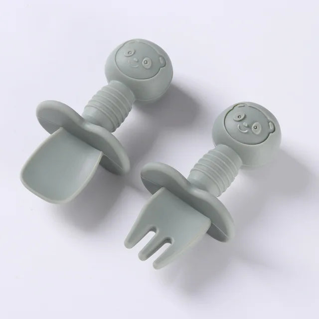 Silicone Training Cutlery Set