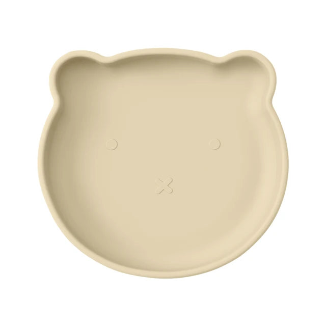 Silicone Suction Bear Dinner Plate