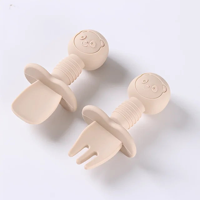 Silicone Training Cutlery Set