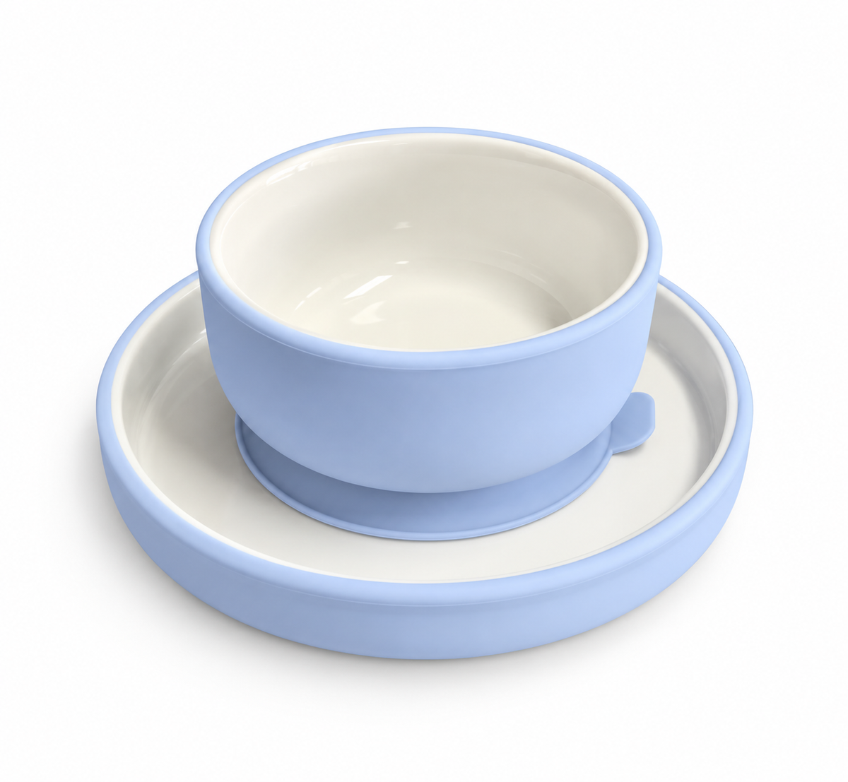 Porcelain Bowl With Suction Sleeve