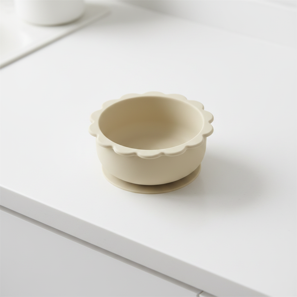 Silicone Lion Bowl with Suction