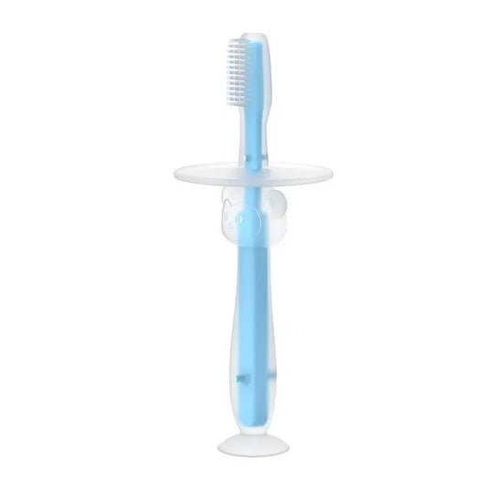 Soft Handle Flexible Silicone Baby Toothbrush