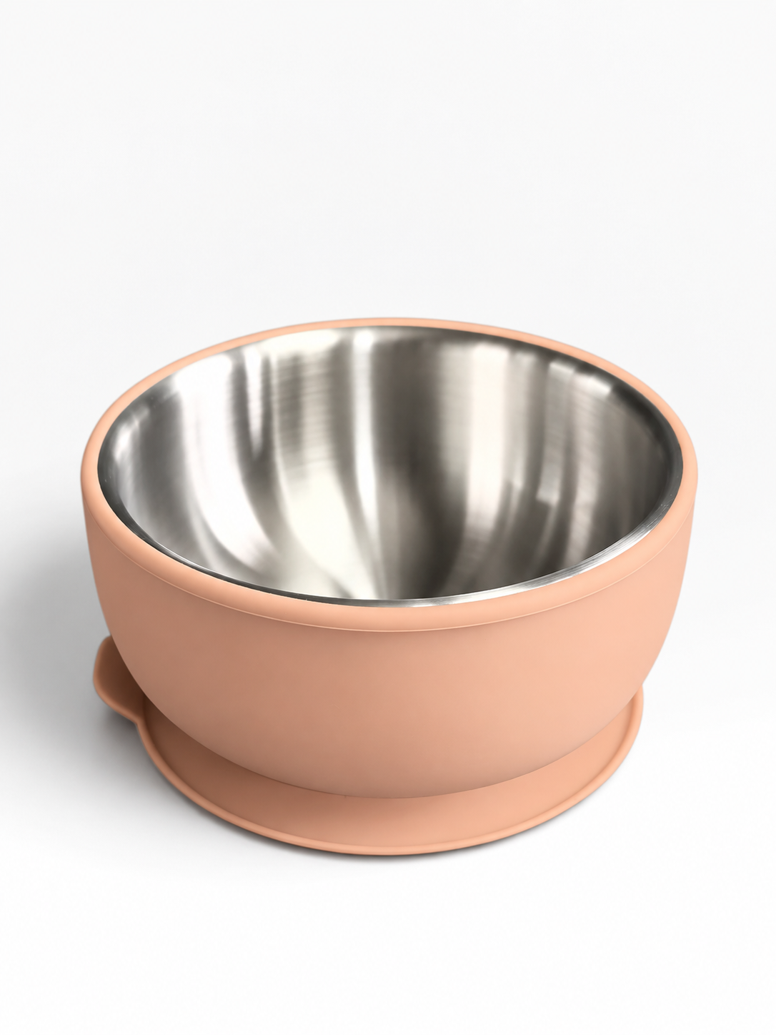Stainless Steel Suction Bowl and Lid