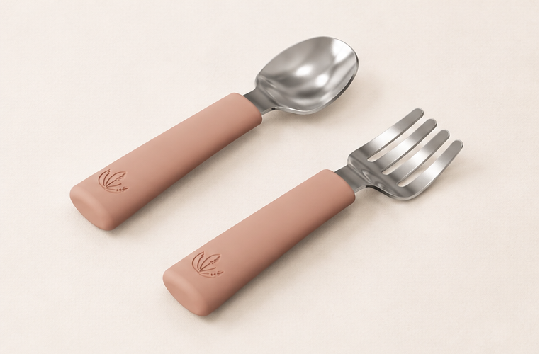 Little Leaves Stainless Steel Cutlery Set