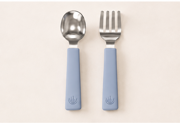 Little Leaves Stainless Steel Cutlery Set