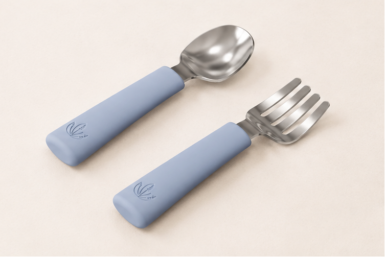 Little Leaves Stainless Steel Cutlery Set