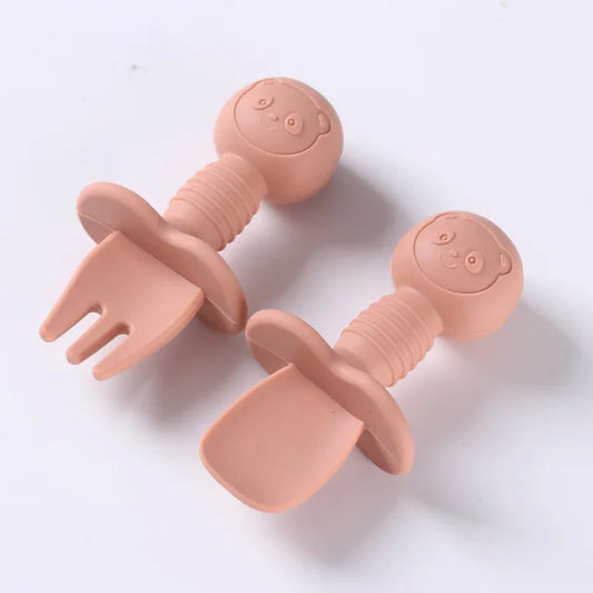 Silicone Training Cutlery Set