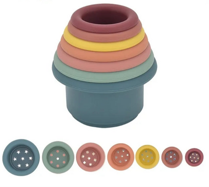 Silicone Stacking Cups
