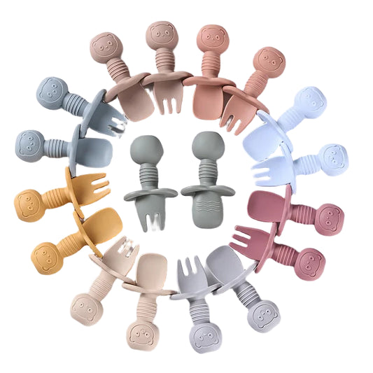 Silicone Training Cutlery Set