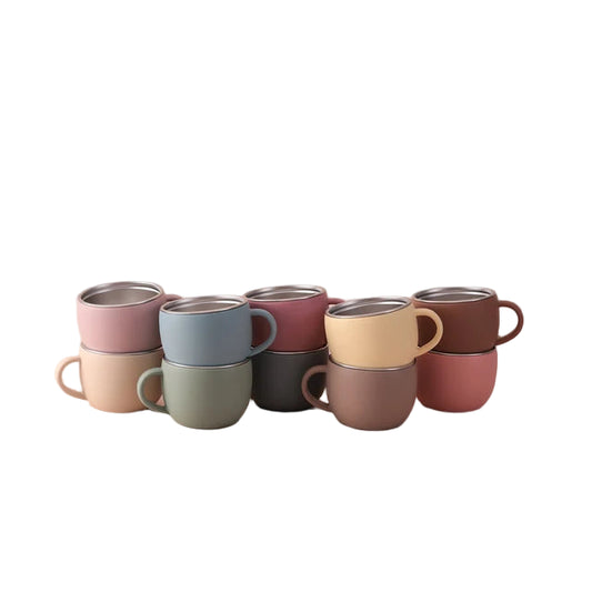 Stainless Steel Mug with Detachable Silicone Sleeve