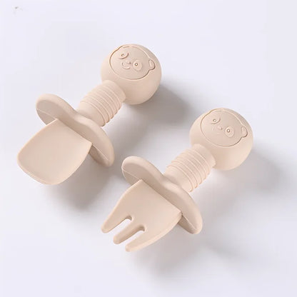 Silicone Training Cutlery Set