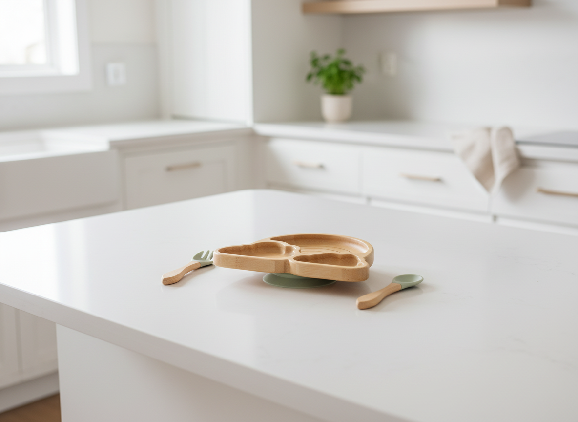 Bamboo Plate Set