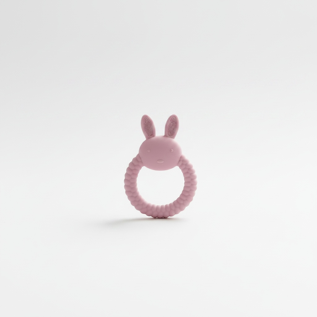 Silicone Bunny Teether