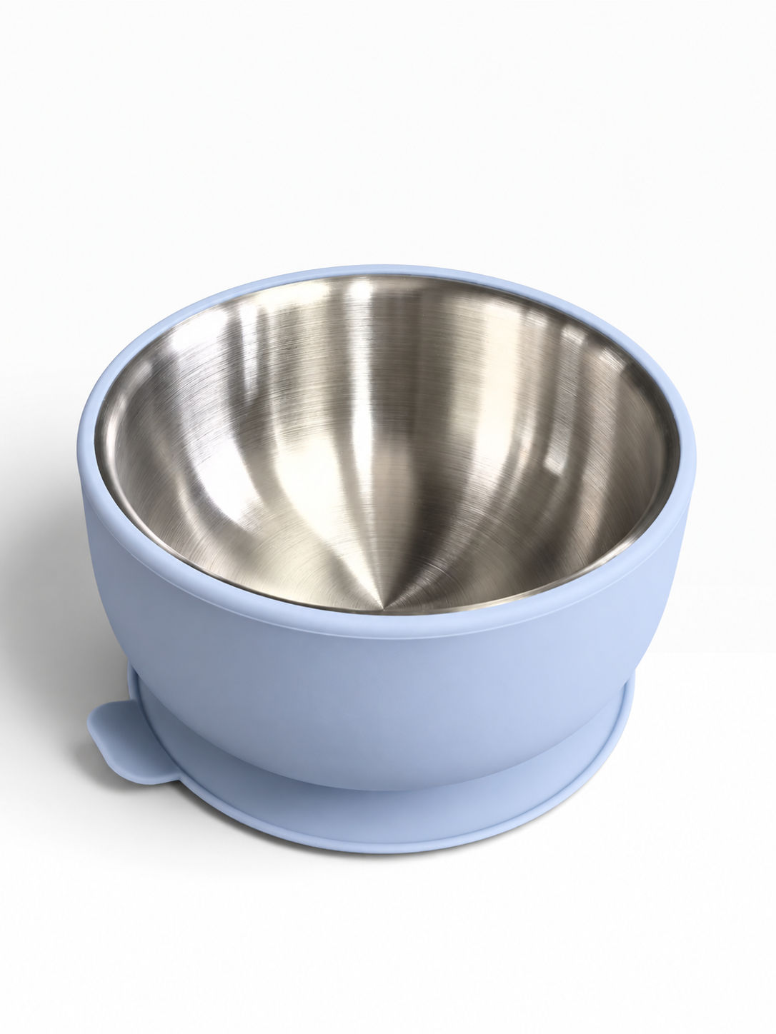 Stainless Steel Suction Bowl and Lid