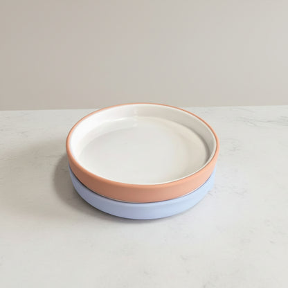 Porcelain Plate With Silicone Sleeve