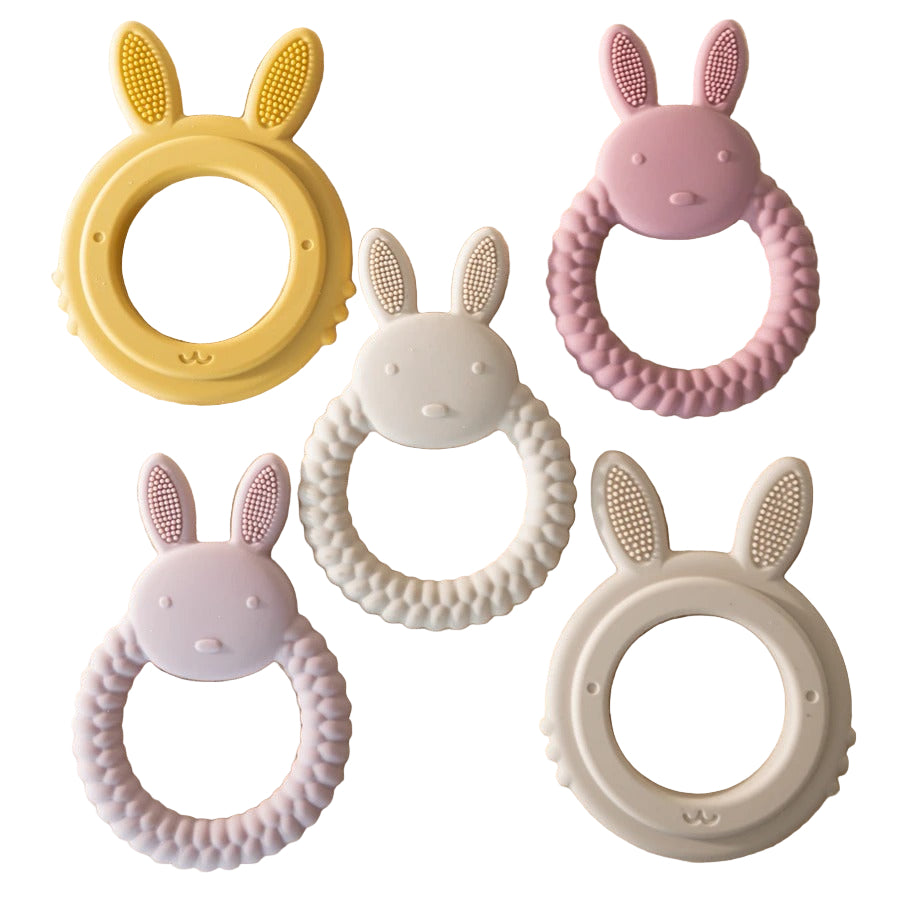 Silicone Bunny Teether