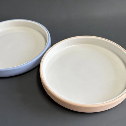 Porcelain White Plate with Silicone Sleeve