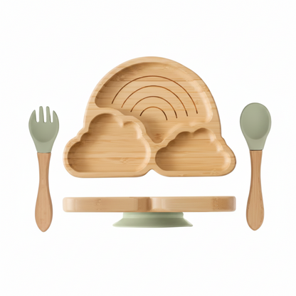 Bamboo Plate Set