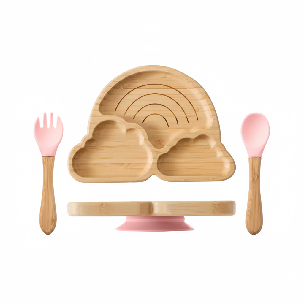 Bamboo Plate Set
