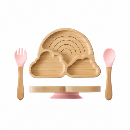 Bamboo Plate Set