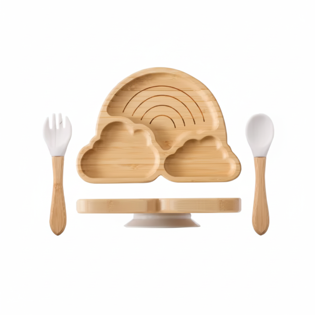 Bamboo Plate Set