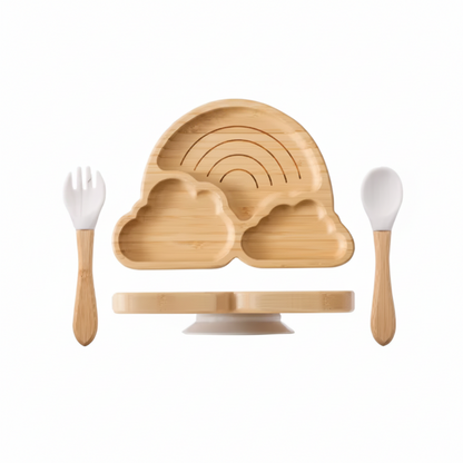 Bamboo Plate Set