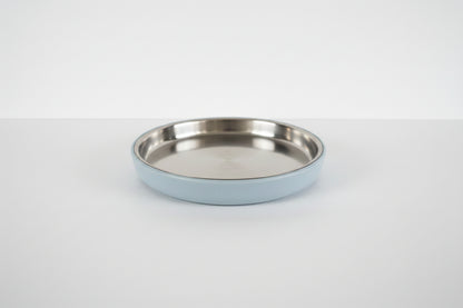Stainless Steel Plate with Silicone Sleeve