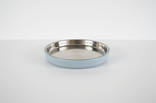 Stainless Steel Plate with Silicone Sleeve