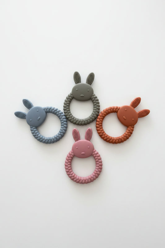 Silicone Bunny Teether
